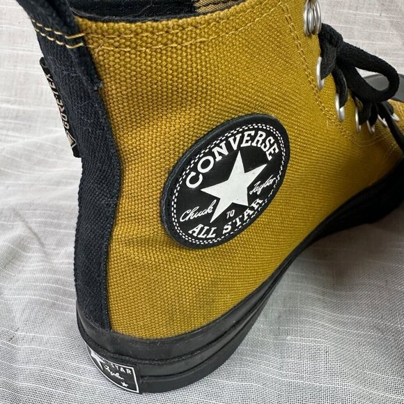Converse All Stars Dark Golden Yellow Chuck 70 GORE-TEX Sneakers Women's 8 - Picture 5 of 8